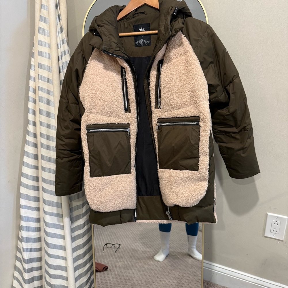 OLAY Olive and Black Women's Jacket